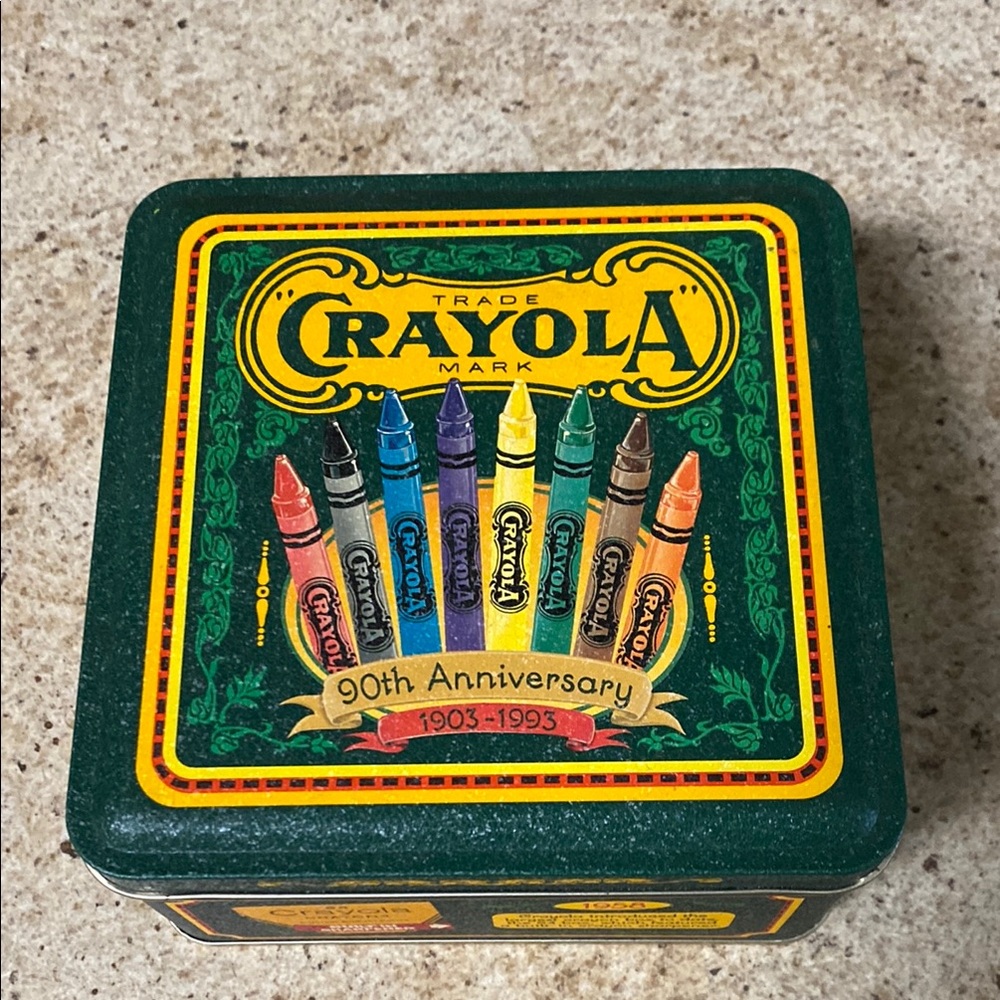 Crayola 90th Anniversary Tin Box